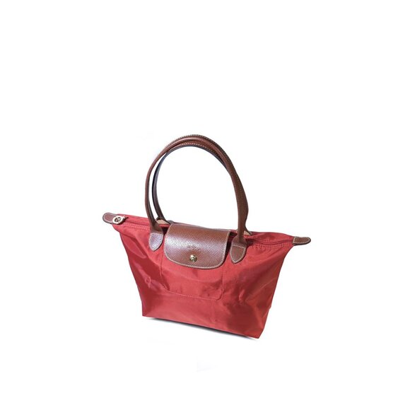 Longchamp Le Pliage Tote Red Garnet Original 'Shopping Modele' Handbag - Picture 2 of 13
